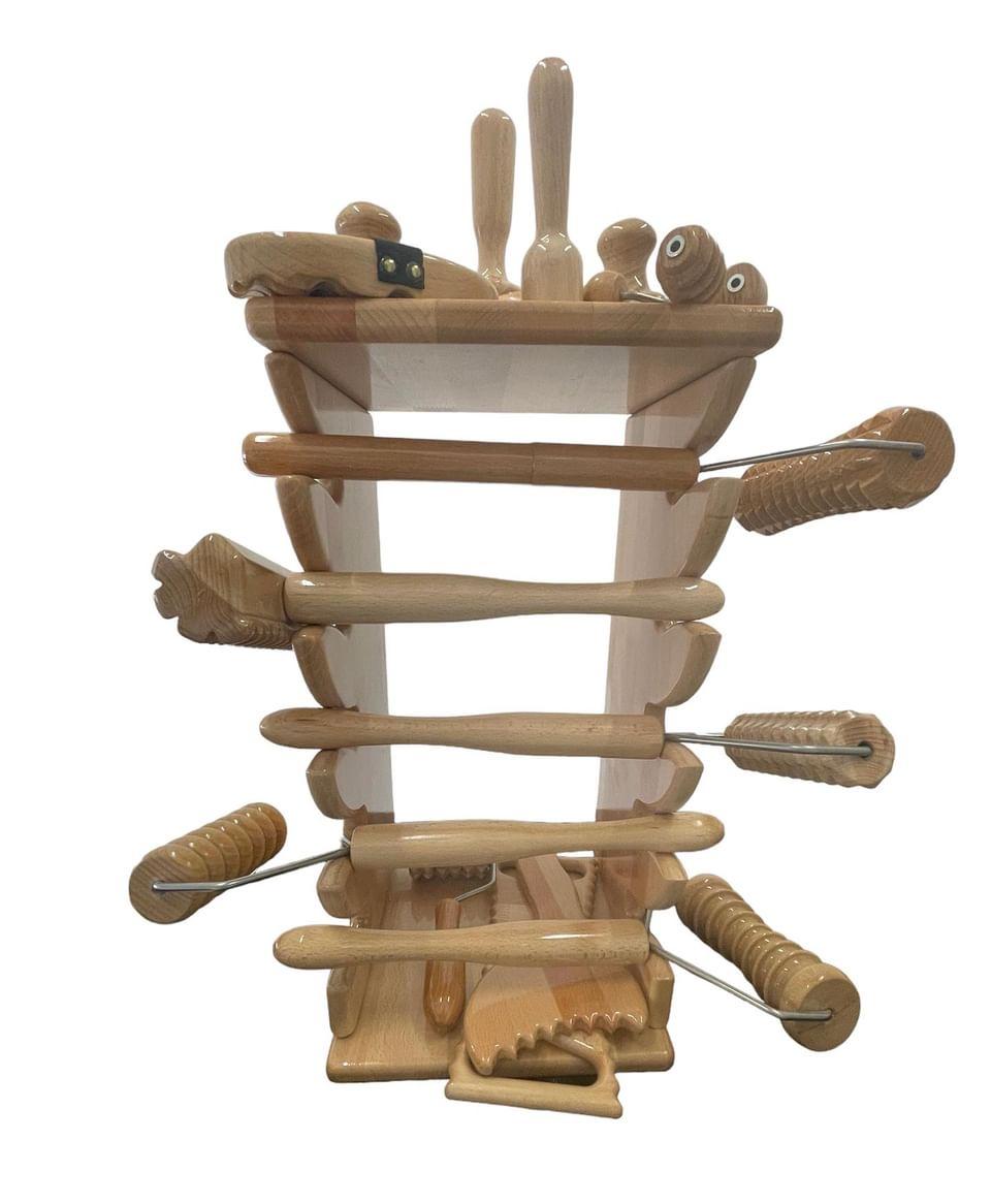 Cutie depozitare accesorii de maderoterapie